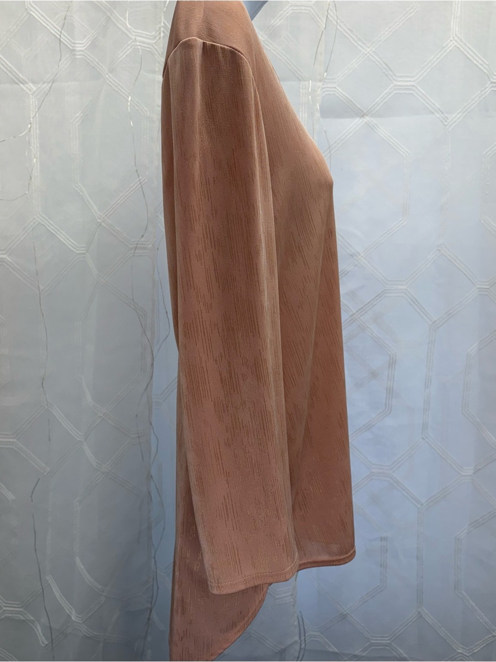 Chico's Women's Travelers Cottage core Lagenlook Stretch 3/4 Sleeve size 1 - Picture 2 of 7